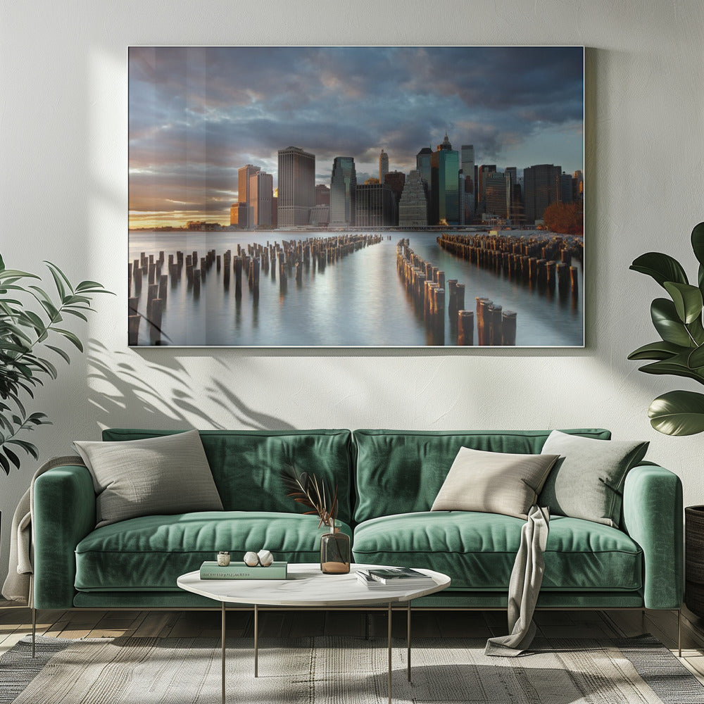 NYC Skyline - Poster / Art Print