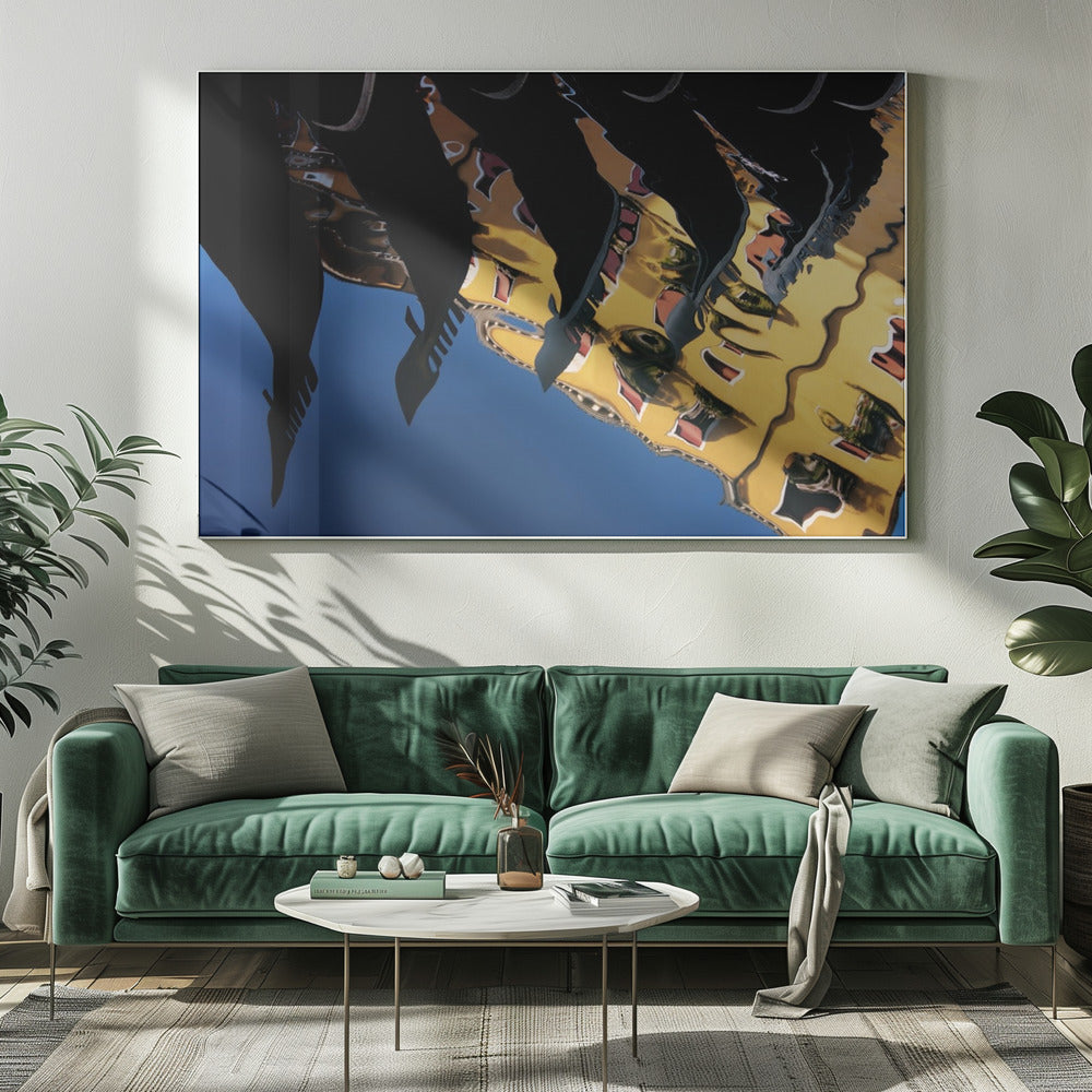 Venice - Gondola - Reflex - Poster / Art Print