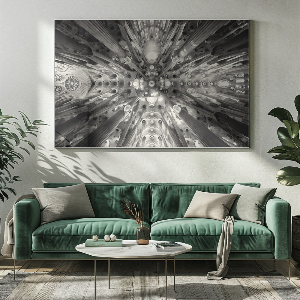 Artificial forest - Sagrada Familia - Poster / Art Print