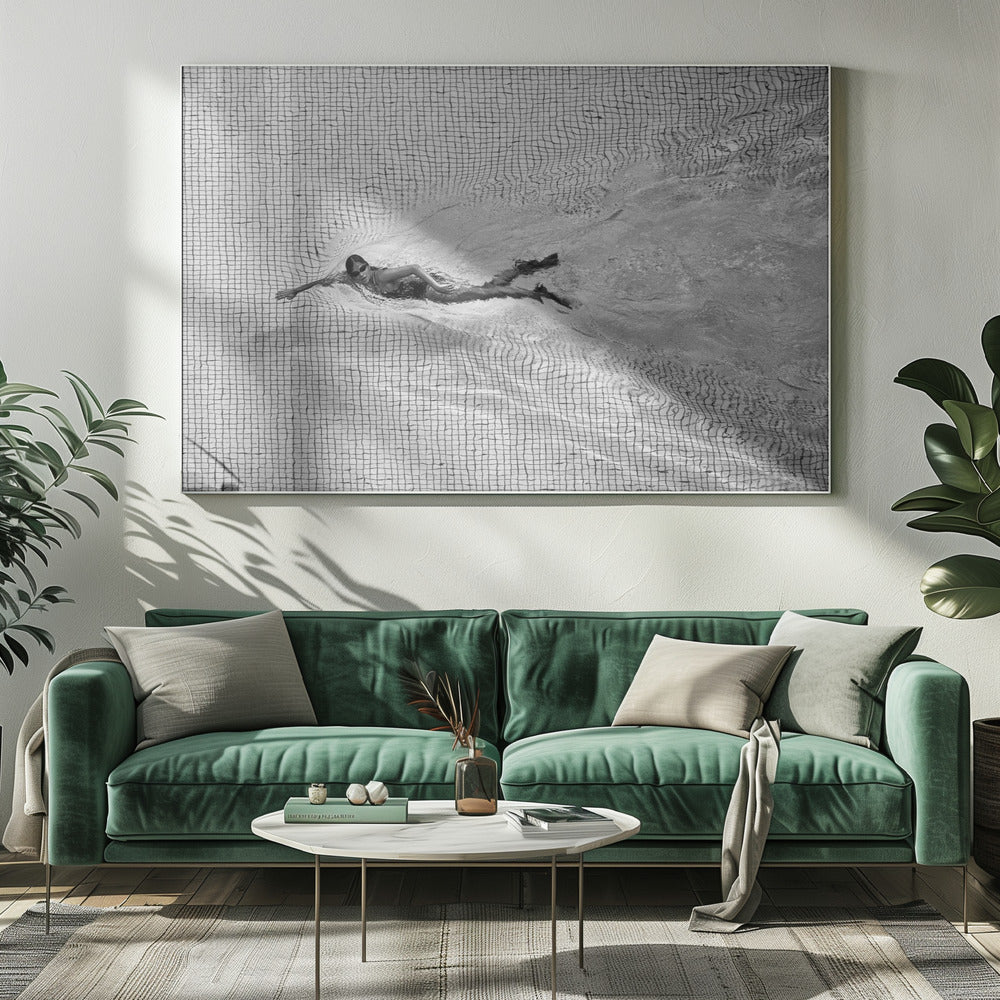 Breaking the net - Poster / Art Print