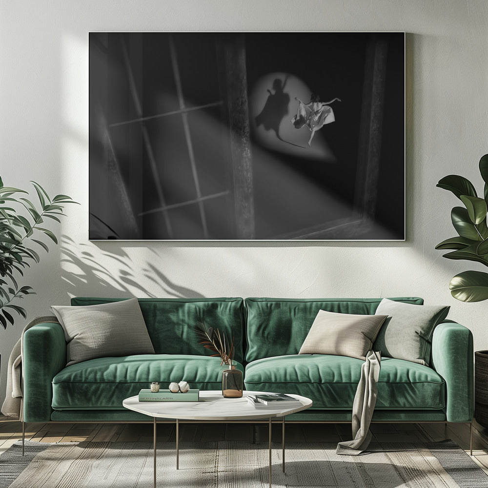 see my shadow - Poster / Art Print