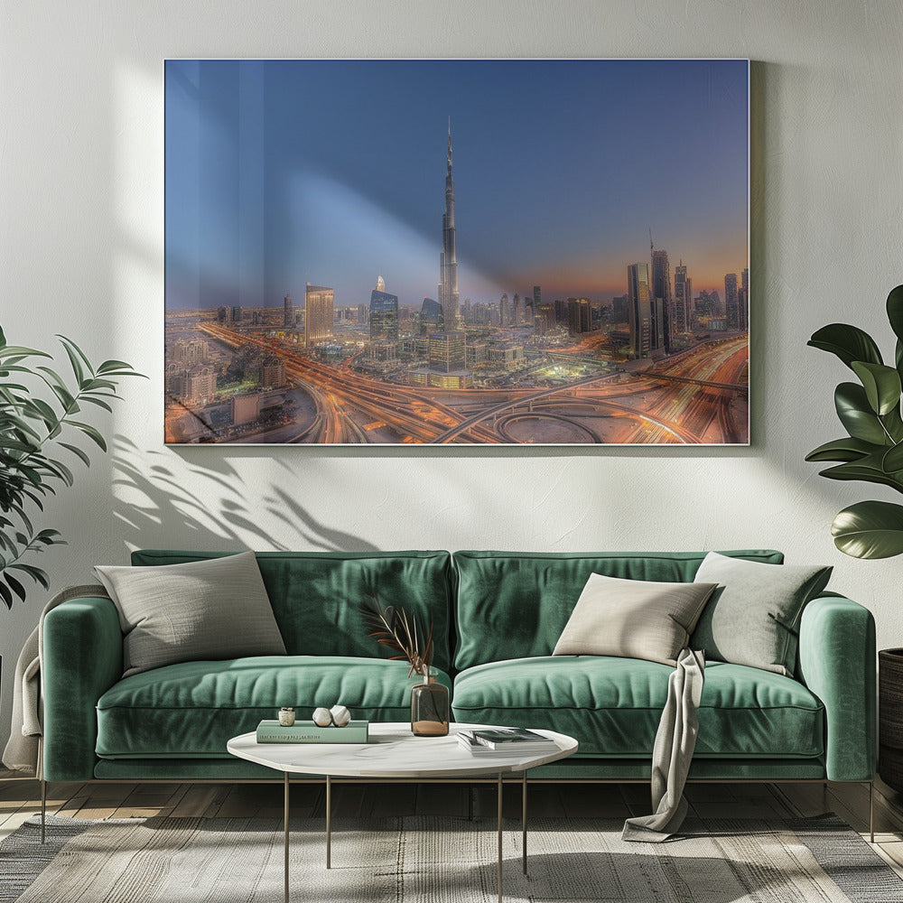 The Amazing Burj Khalifah - Poster / Art Print