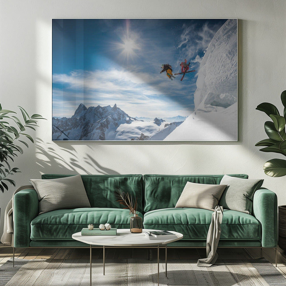 Jumping Legends - Poster / Art Print