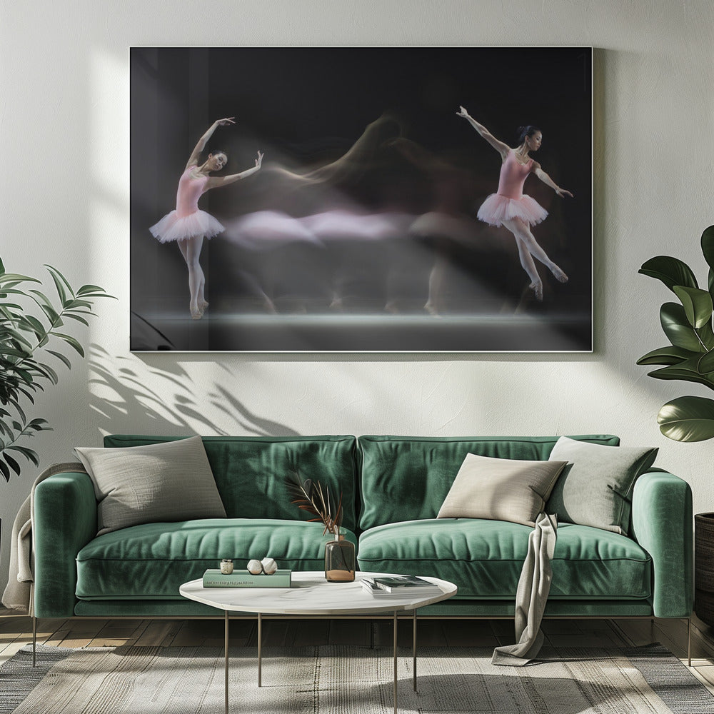 Graceful Ballerina - Poster / Art Print