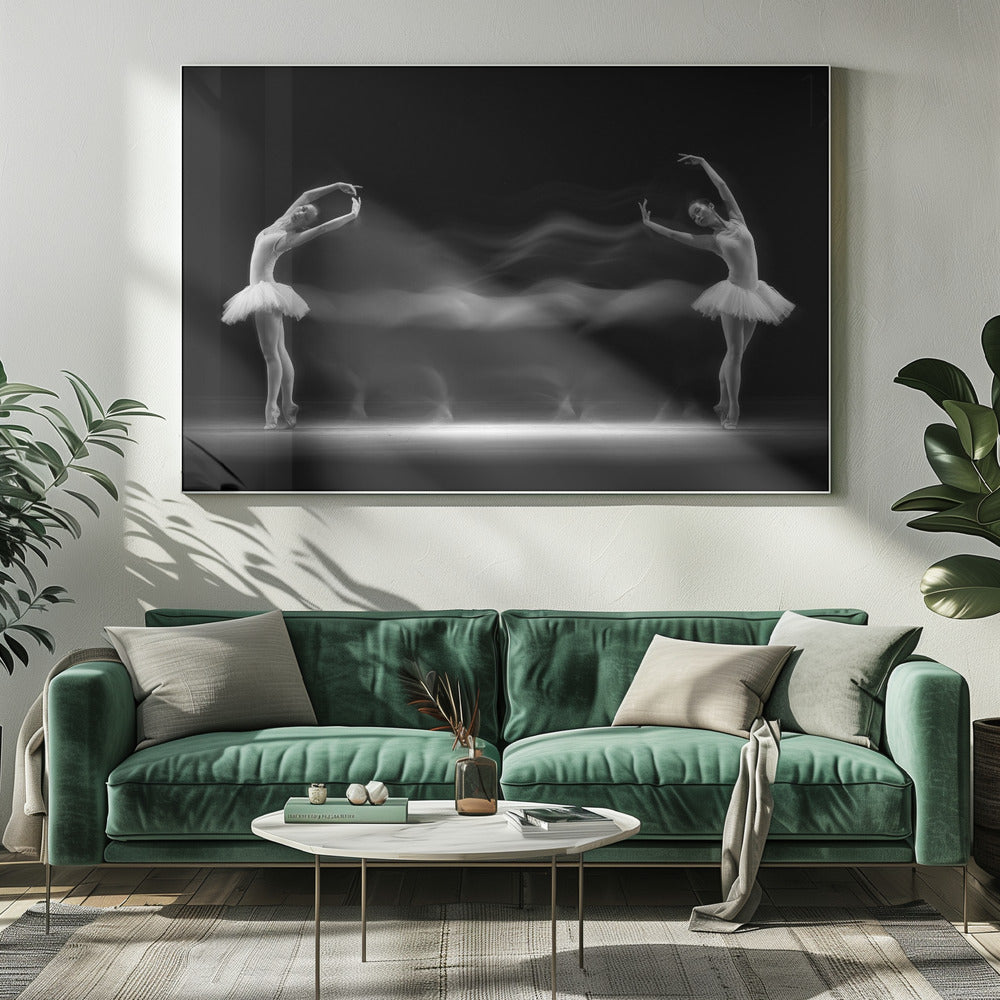 Double Pose - Poster / Art Print