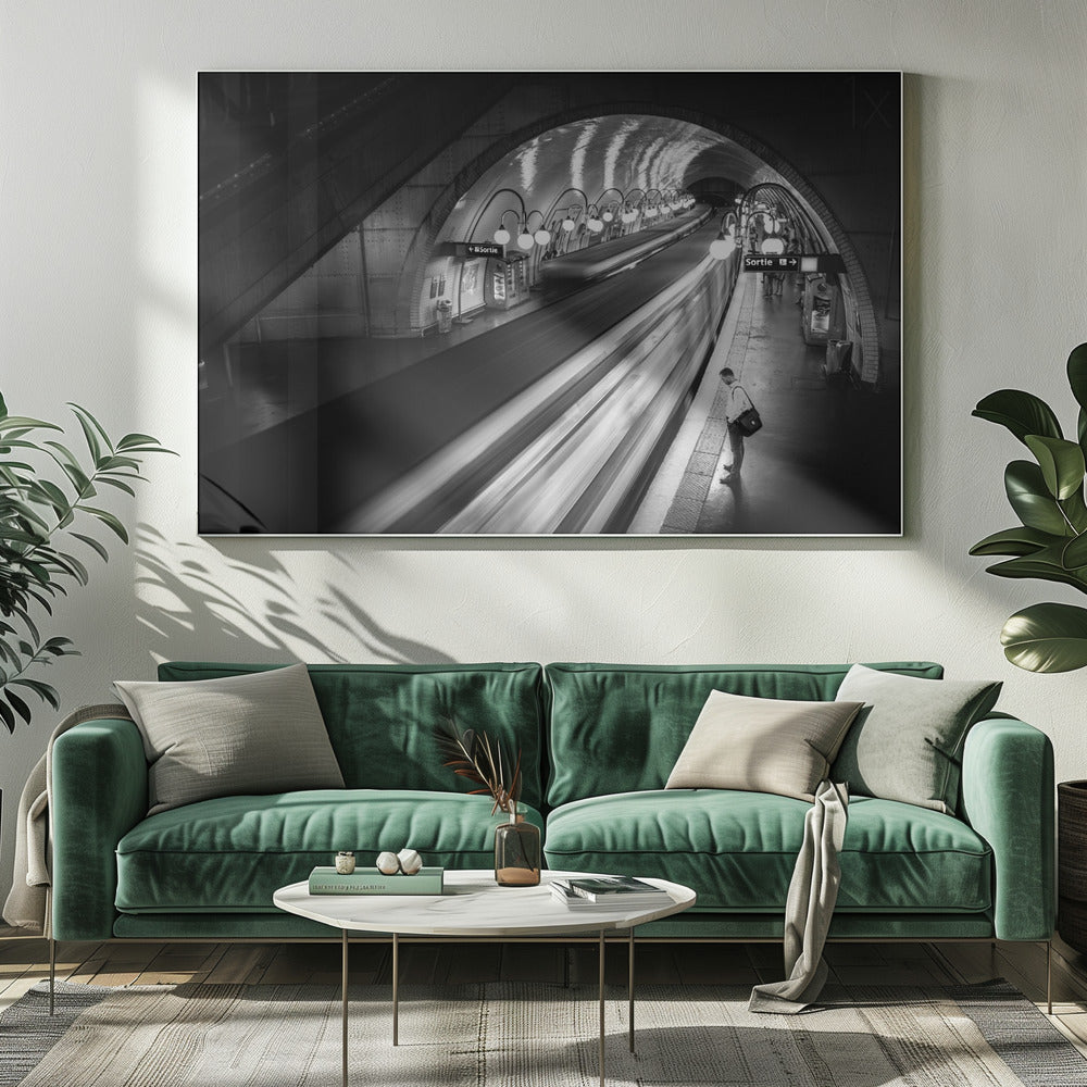 Paris Metro - Poster / Art Print