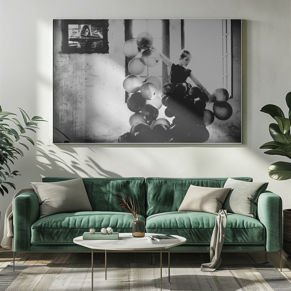 Dancing with loneliness - Poster / Art Print
