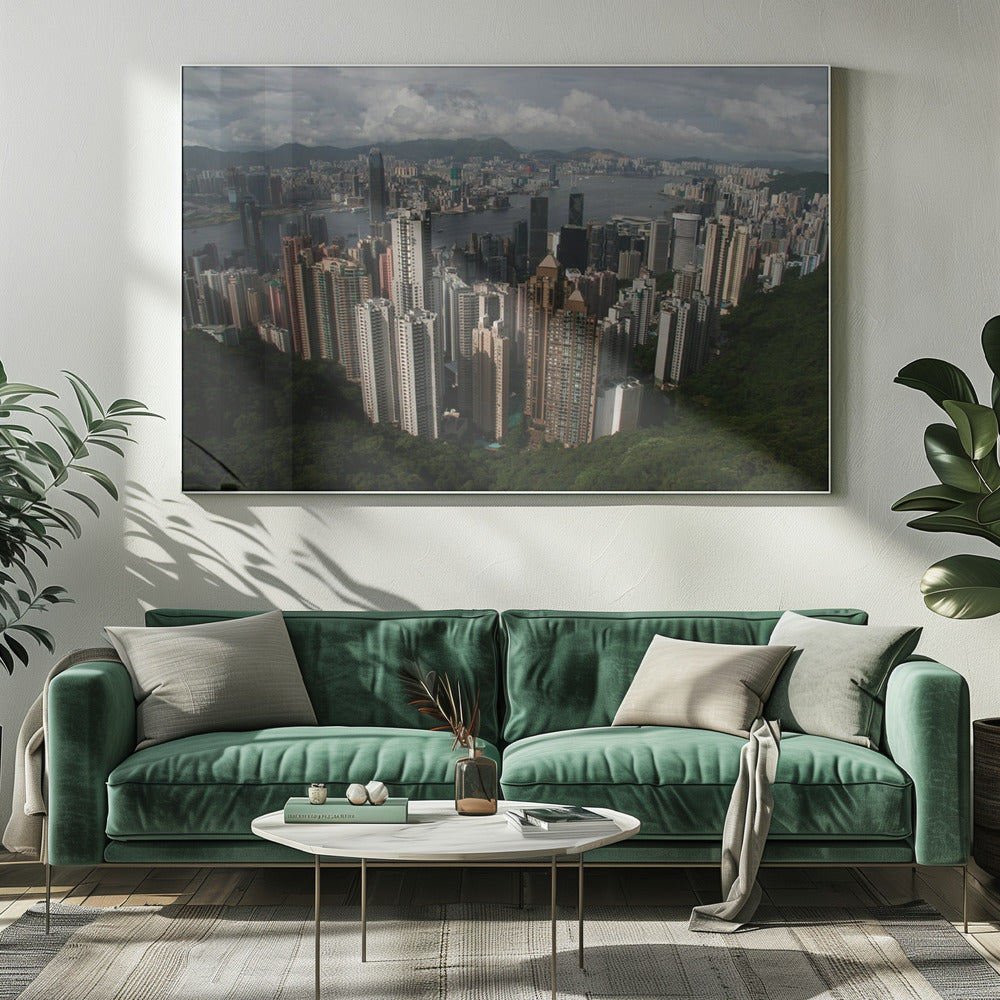 a view from the Peak - Poster / Art Print