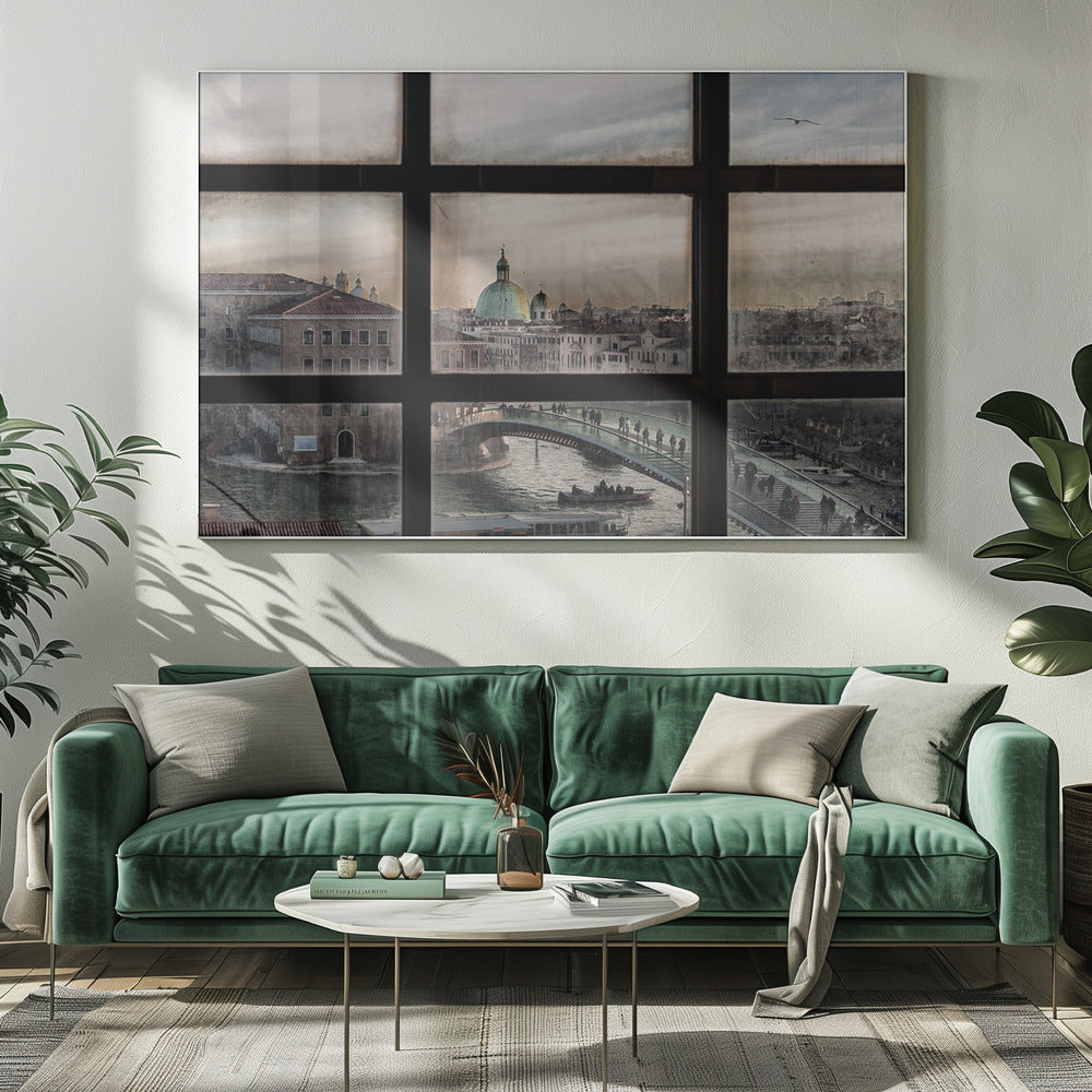 Venice Window - Poster / Art Print