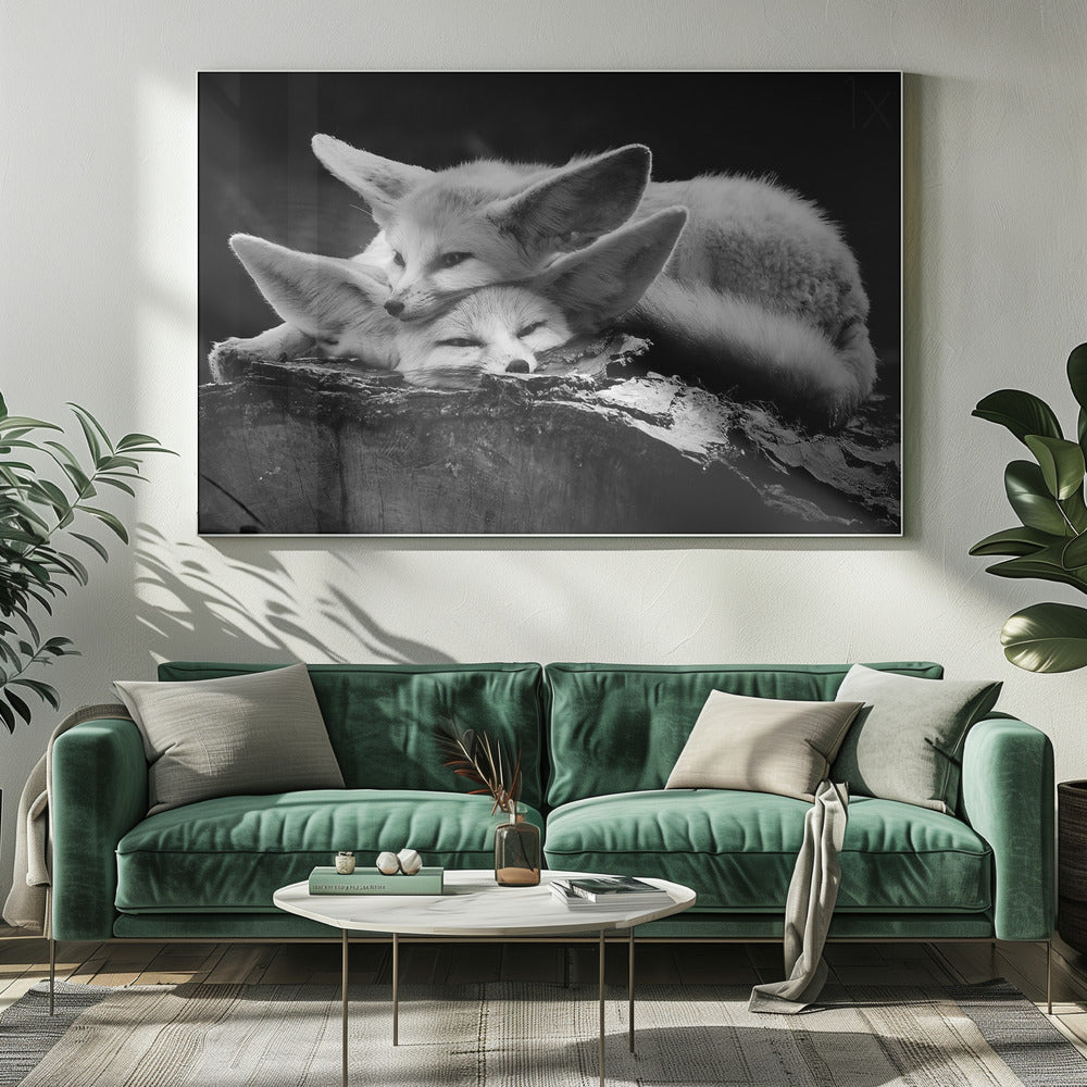 The happy couple - Poster / Art Print