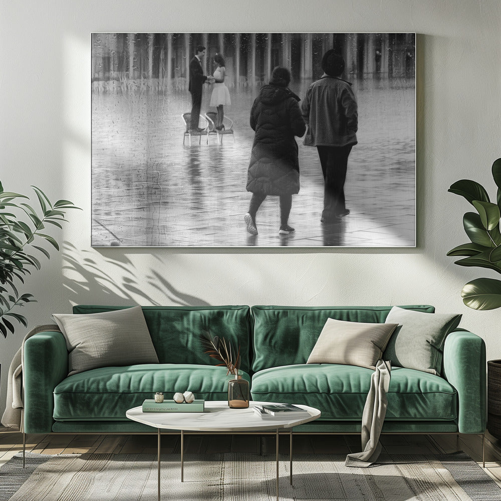 wet days in Venice - Poster / Art Print