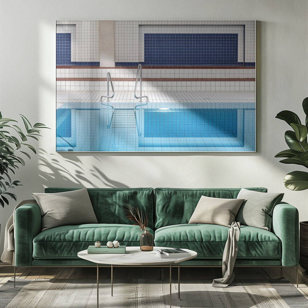swimming - Poster / Art Print