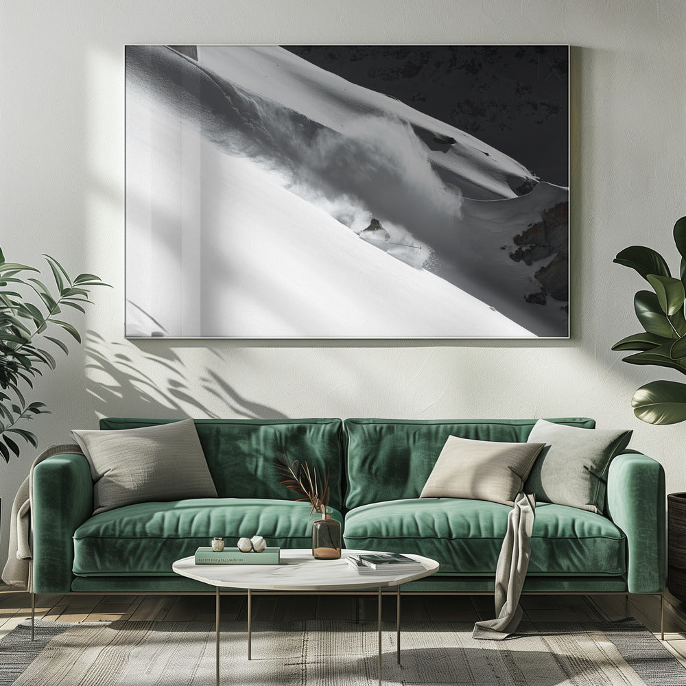 Cloud of Snow - Poster / Art Print