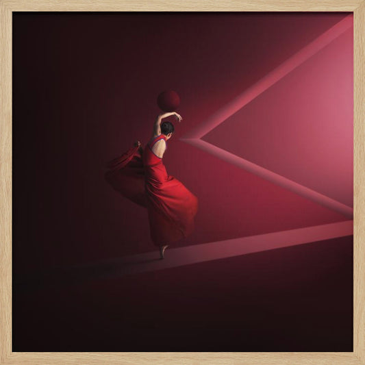 Dance Into The Light - Poster / Art Print
