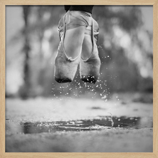 The day we went jumping in puddles - Poster / Art Print