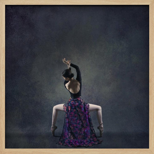 The girl & dance - Poster / Art Print