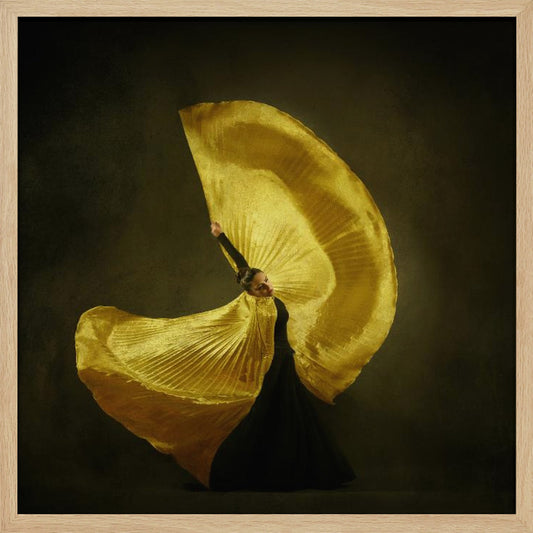 The girl & dance - Poster / Art Print