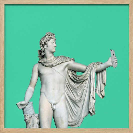 Antique Selfie - Poster / Art Print