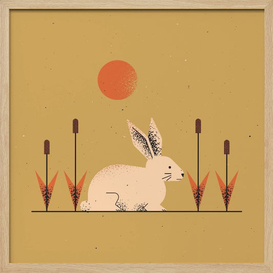 White Rabbit - Poster / Art Print
