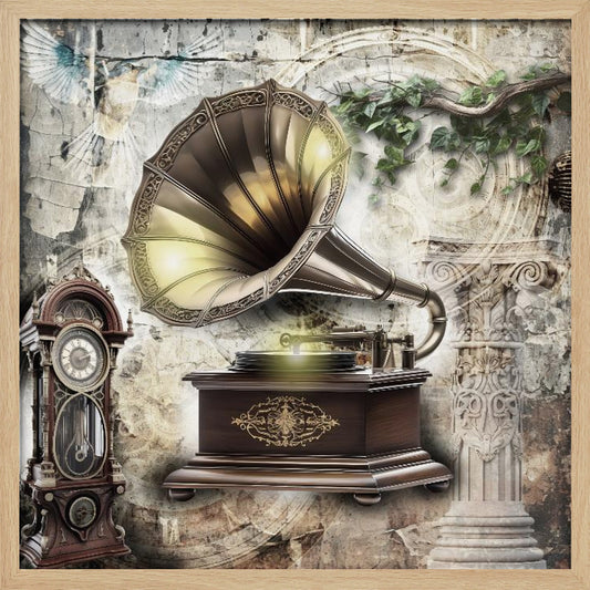 Gramophone Art 1 - Poster / Art Print