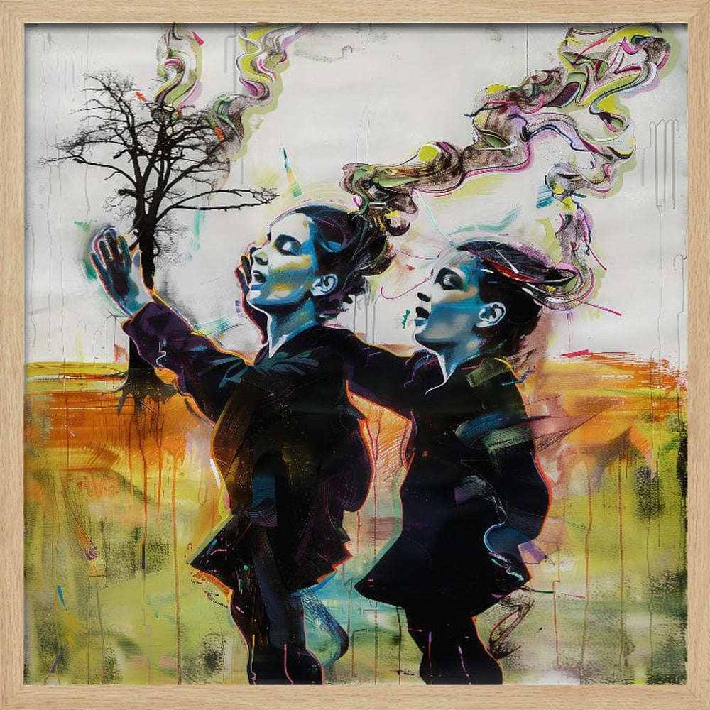 The Psychedelic Dance - Poster / Art Print