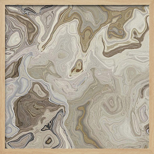 Banded Calcite - Poster / Art Print