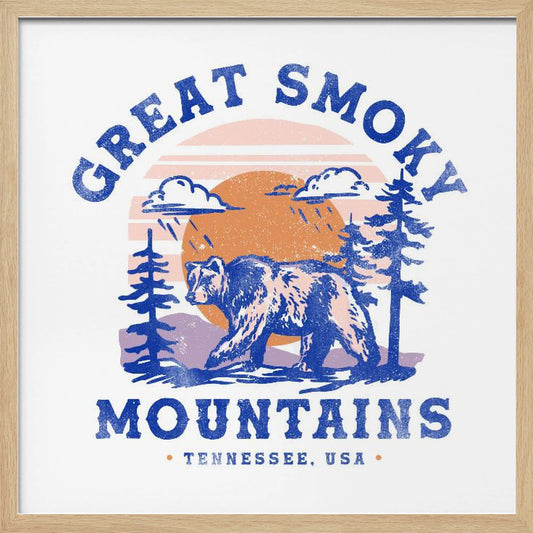 Great Smoky Mountains National Park Tennessee - Poster / Art Print