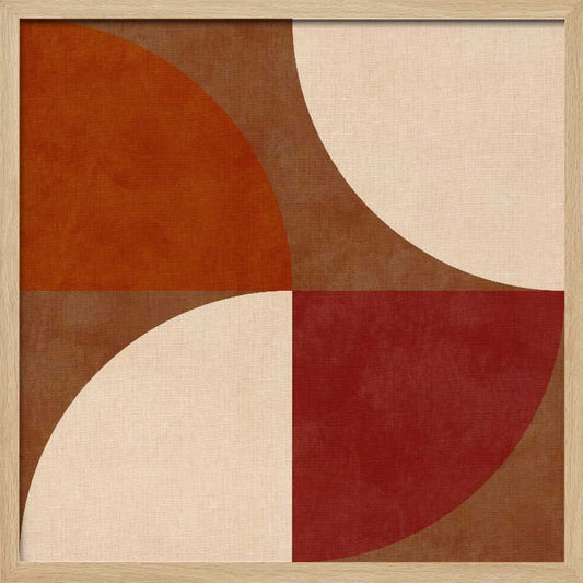 Autumn Mid Century Earthy 13 - Poster / Art Print