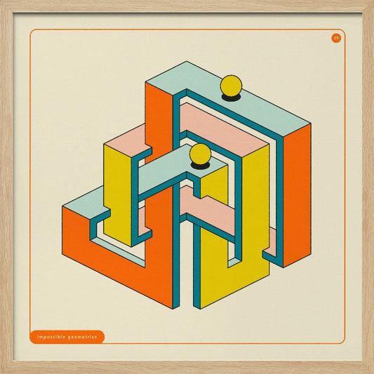 Impossible Geometrics 39 - Poster / Art Print