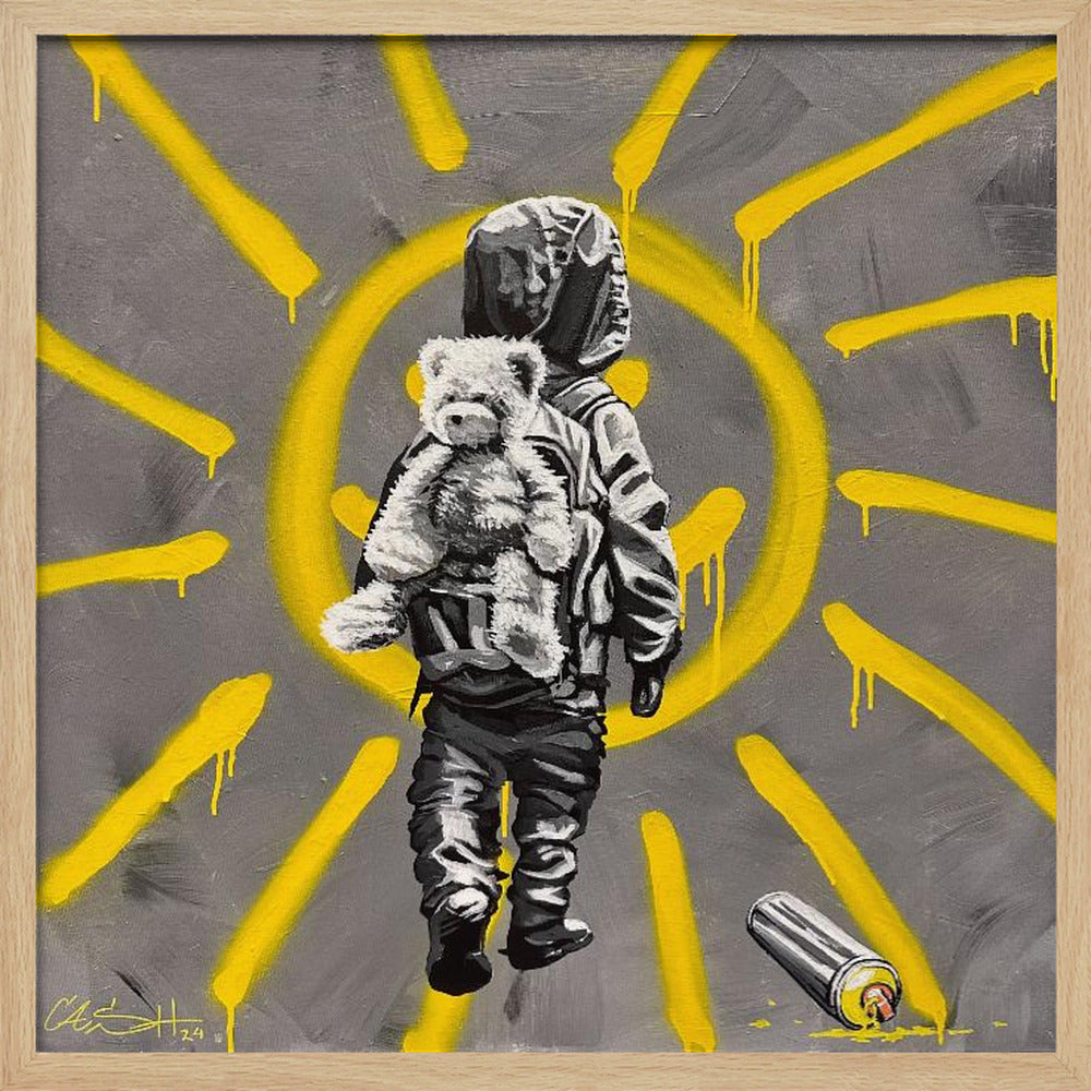 To a brighter future - Poster / Art Print