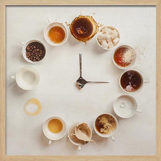 It's Always Coffee Time - Poster / Art Print