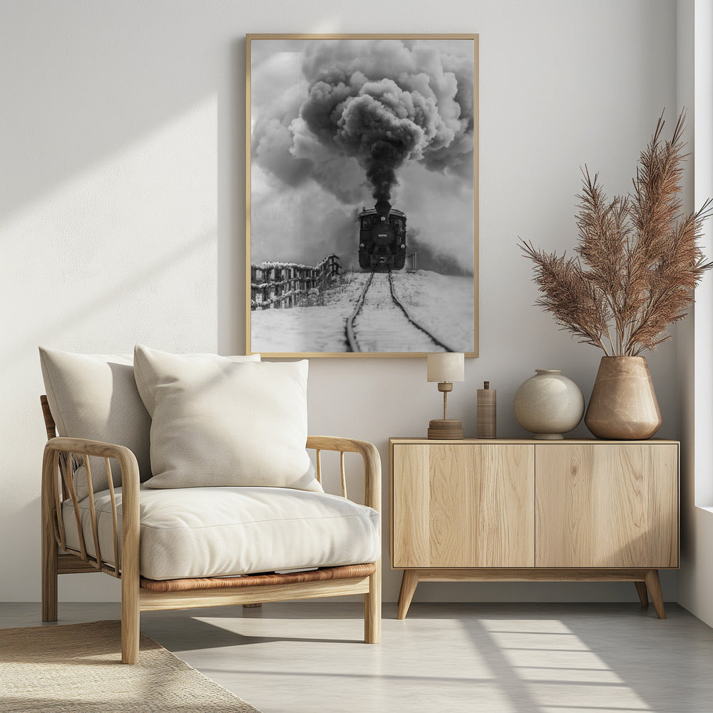 Old train - Poster / Art Print