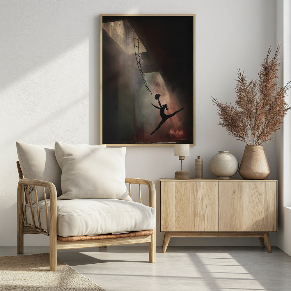 Smoke Dance - Poster / Art Print