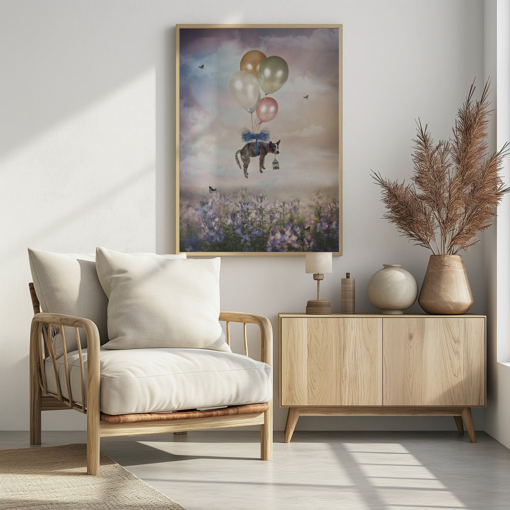 The Balloon Ride - Poster / Art Print
