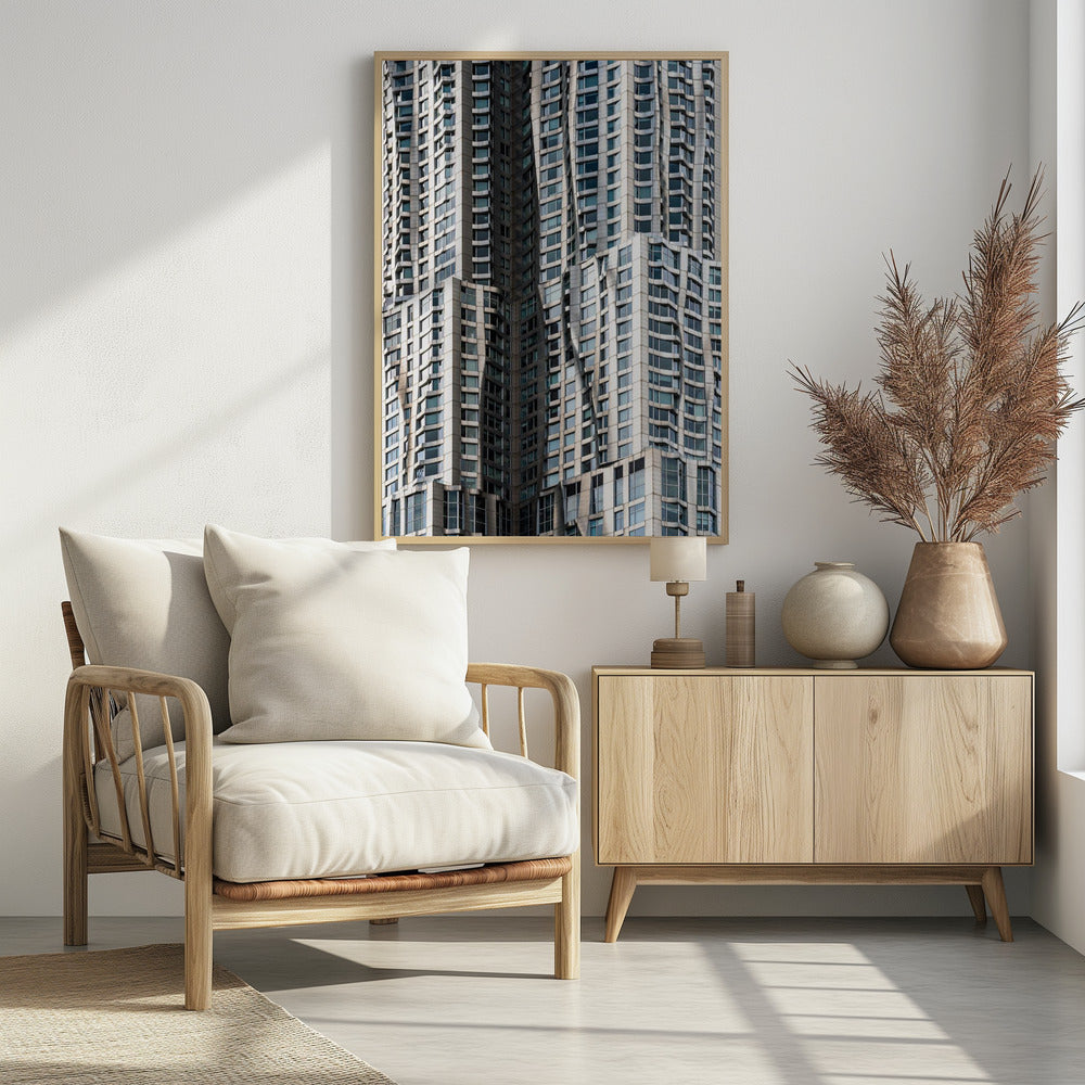 Liquid skysrapper - Poster / Art Print