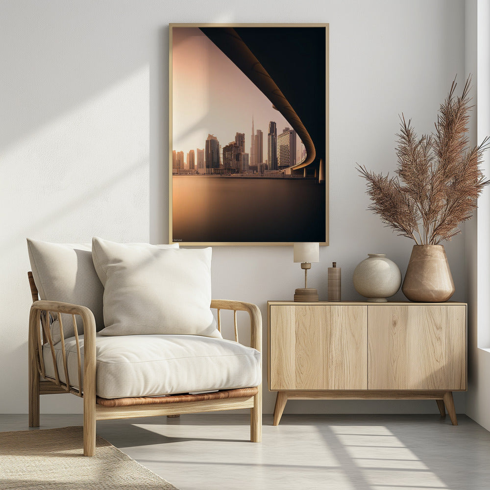 Dubai Business Bay - Poster / Art Print