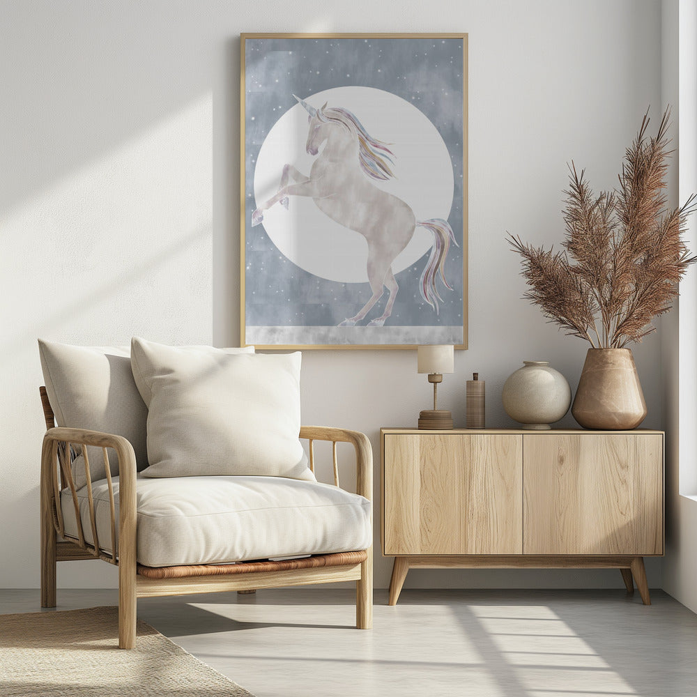 Rising Unicorn - Poster / Art Print