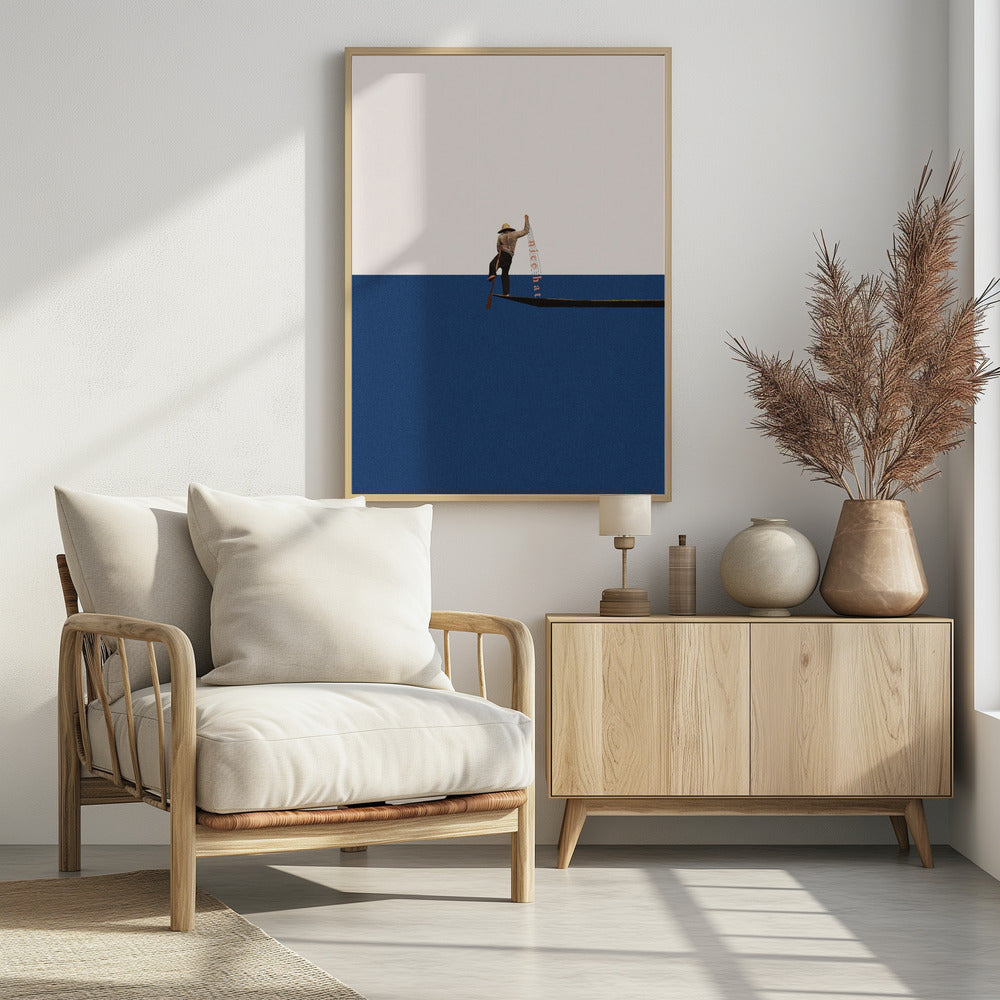 Fishing for compliments - Poster / Art Print