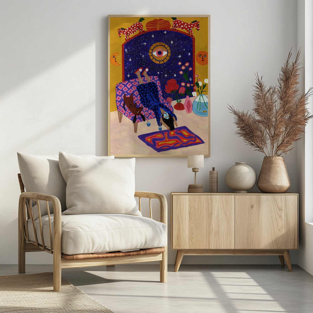 Day off from office - Poster / Art Print