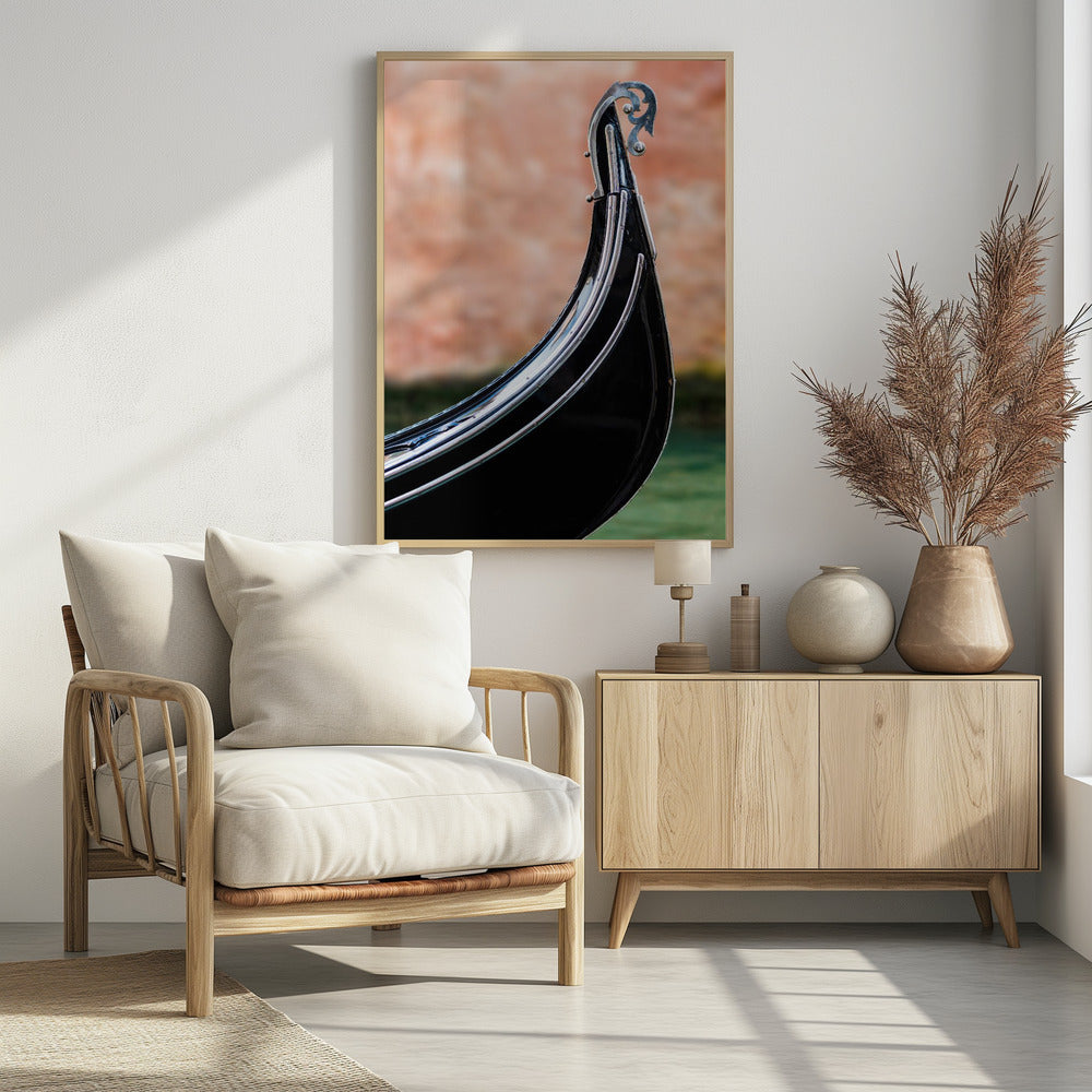 The bow of the gondola - Poster / Art Print