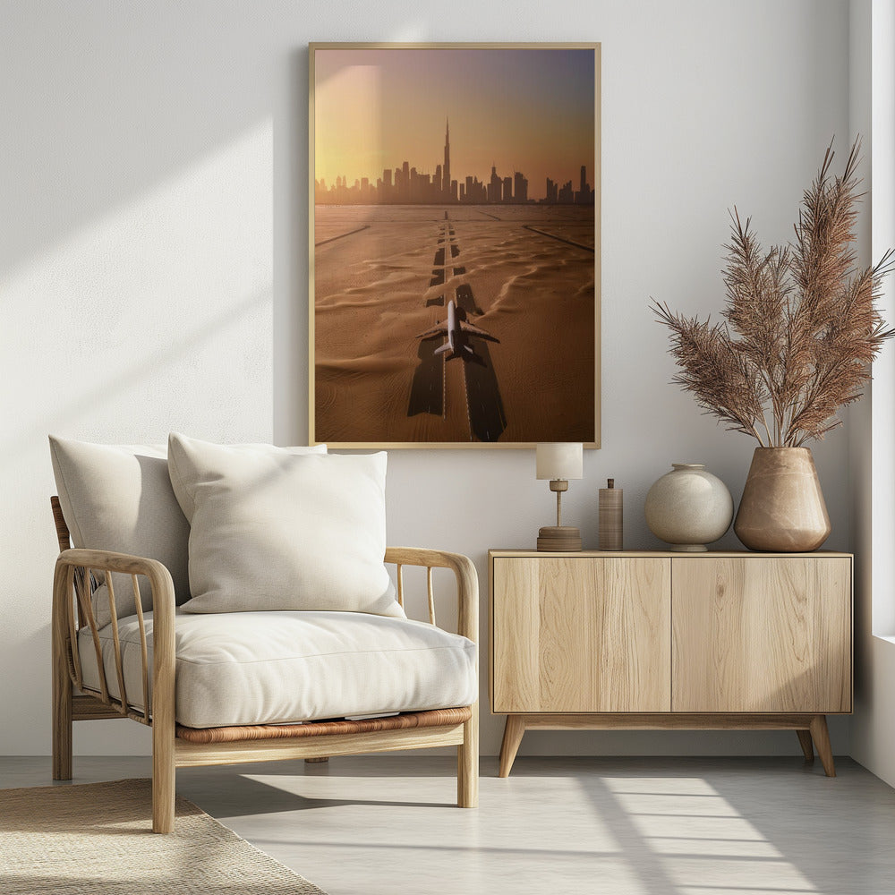 Taking off from Nowhere - Poster / Art Print