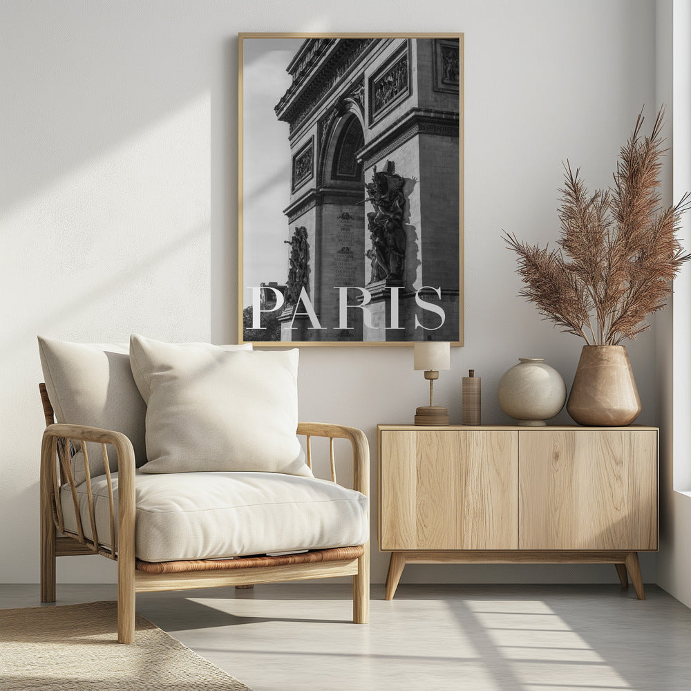 Paris Text 6 - Poster / Art Print