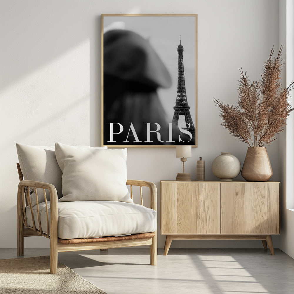 Paris Text 4 - Poster / Art Print
