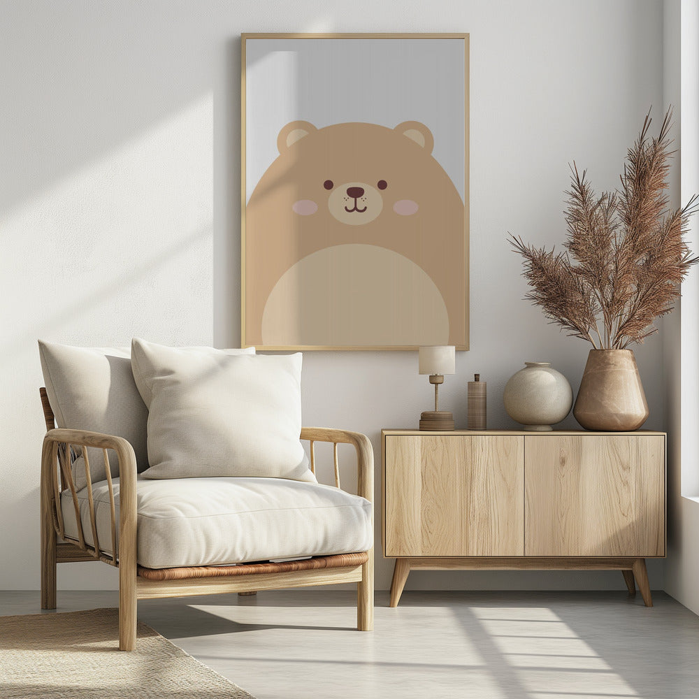 Cute Bear - Poster / Art Print