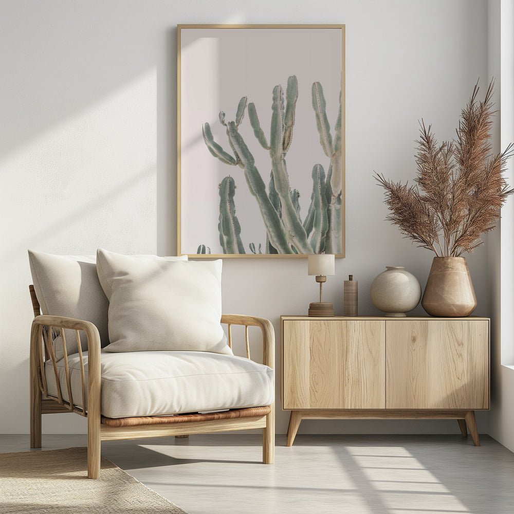 Sunrise Cactus - Poster / Art Print