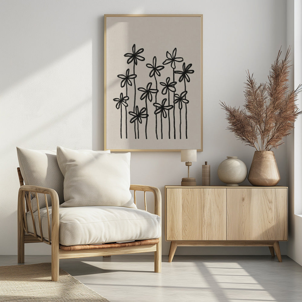 A Field Of Flowers - Poster / Art Print