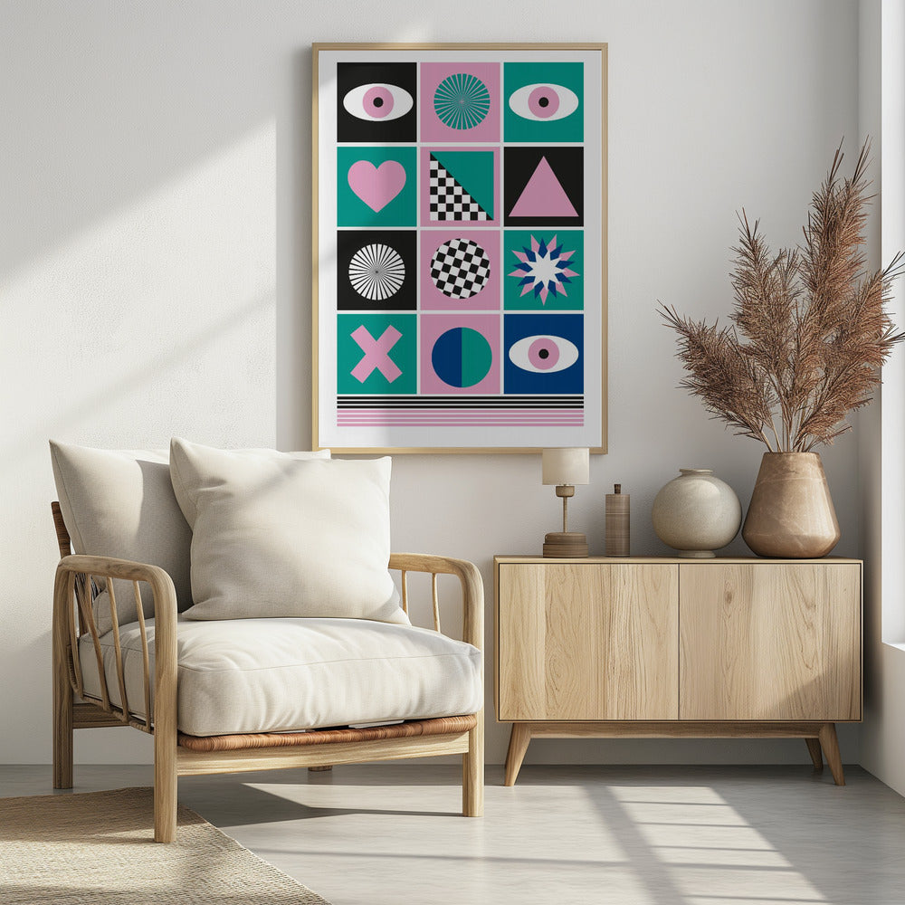 GEOMETRIC III - Poster / Art Print