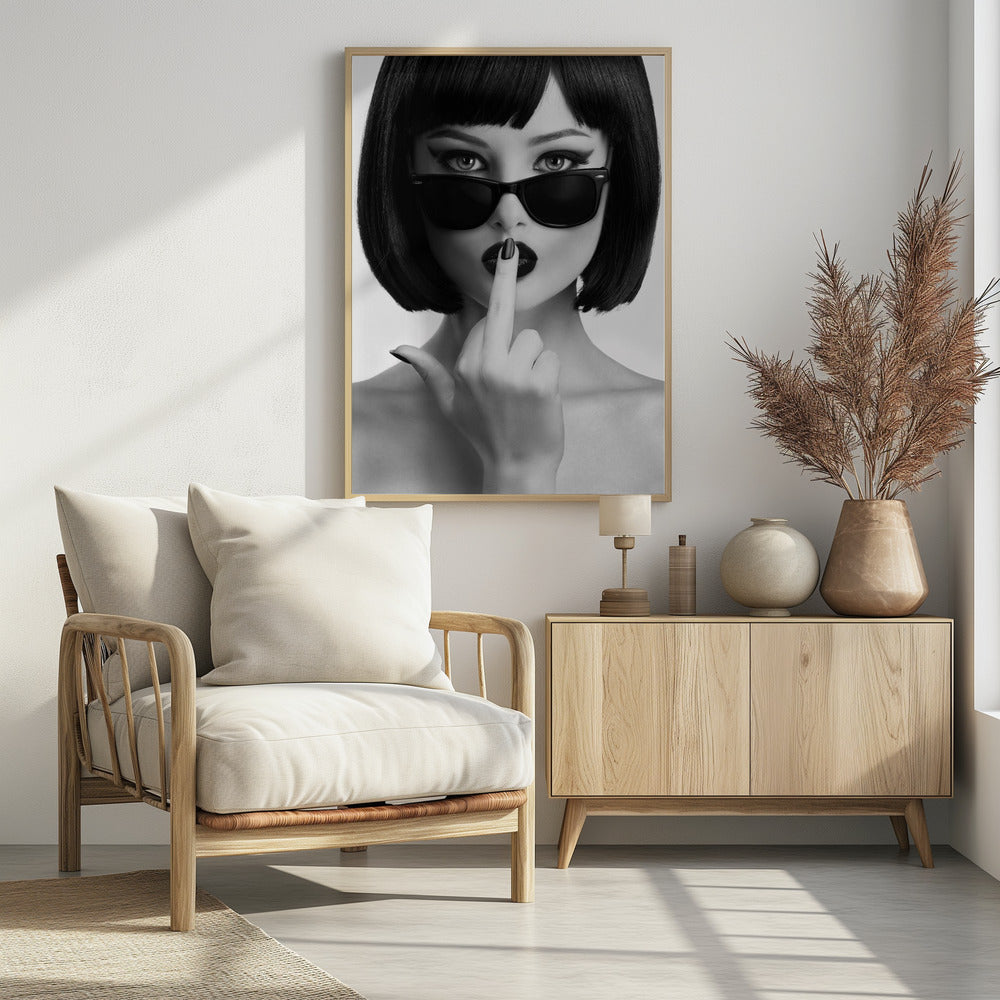 Kiss This - Poster / Art Print