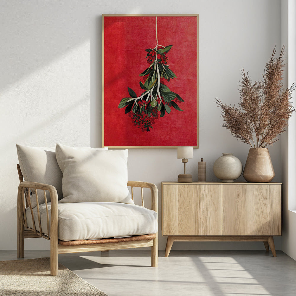 Painted Mistletoe - Poster / Art Print