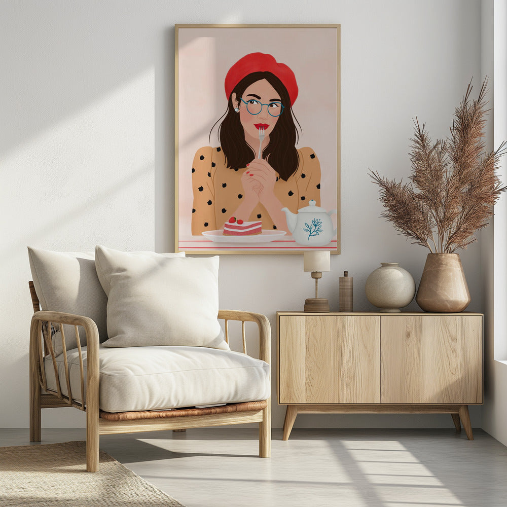 French Cafe - Poster / Art Print